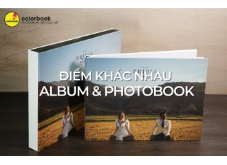 Điểm khác nhau Album và Photobook